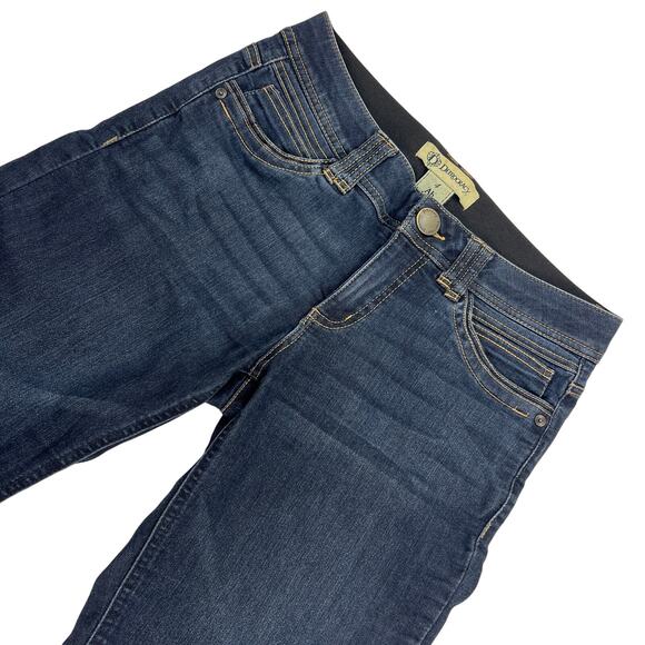 Democracy "Ab"Technology Slim Dark Wash Tummy Control Stretch Jeans Size 4 - Picture 1 of 15